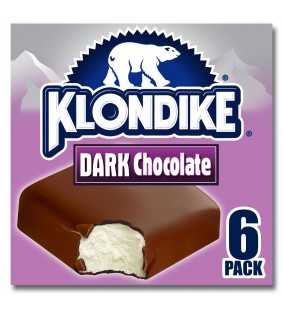 Klondike Ice Cream Bars Dark Chocolate 6 ct