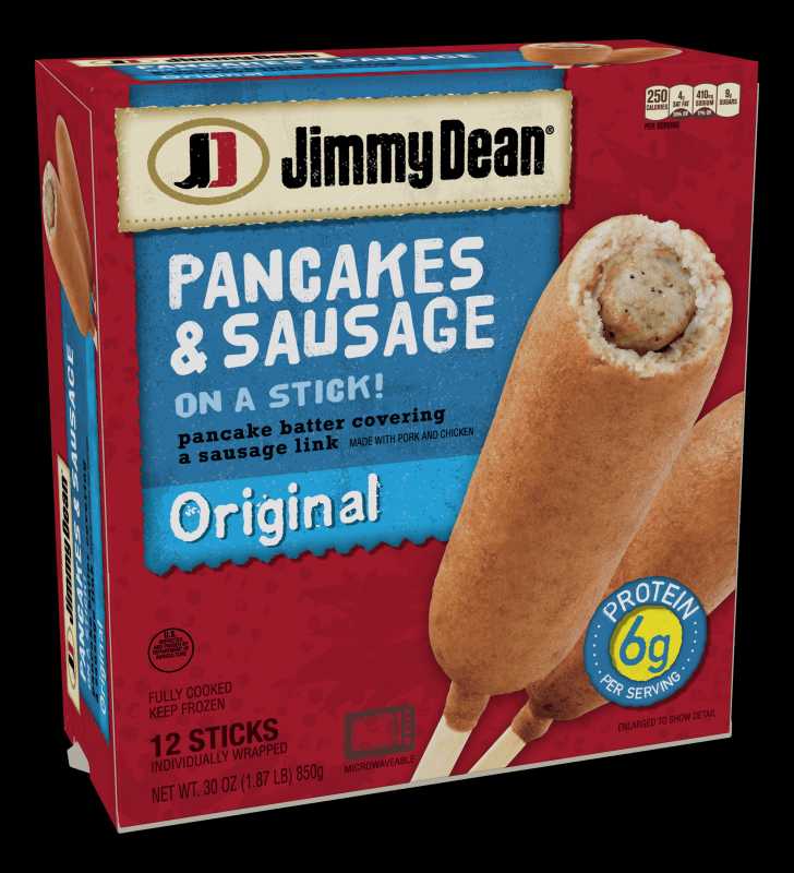 Jimmy Dean® Pancakes and Sausage on a Stick, Original, 12 Count (Frozen)