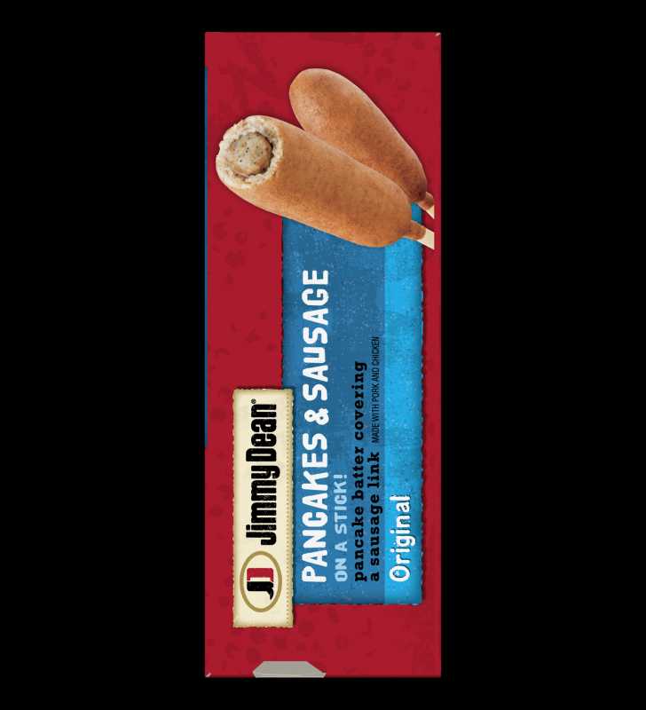 Jimmy Dean Original Pancakes & Sausage on a Stick, 30 oz, 12 Count (Frozen)