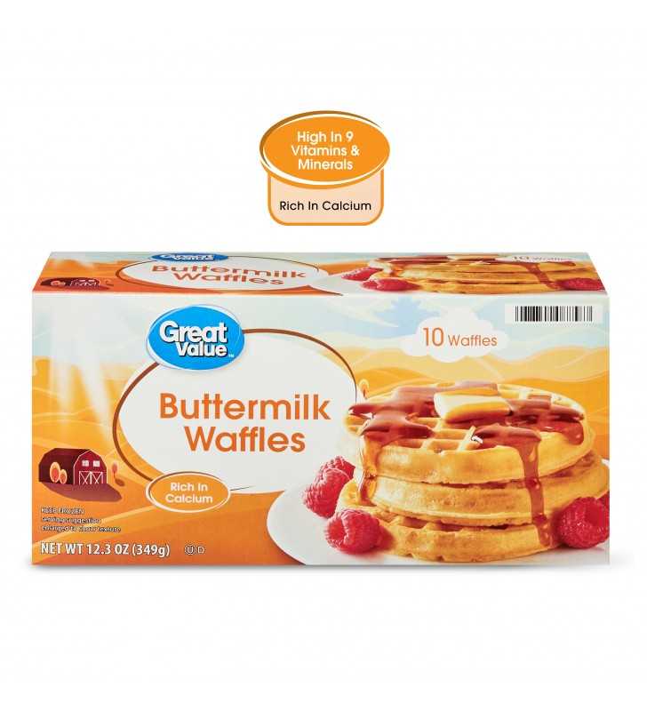 Great Value Waffle Bowls, 7 Oz, 10 Count 