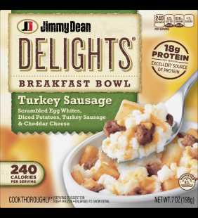 Jimmy Dean Delights® Turkey Sausage Breakfast Bowl, 7 oz.