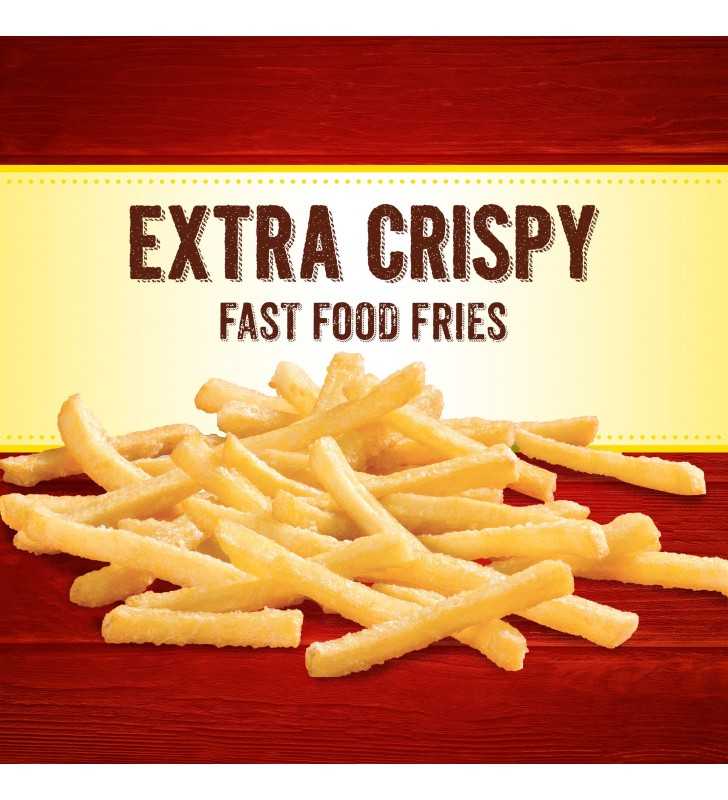 Ore-Ida Extra Crispy Fast Food Fries, 26 oz Bag, Potatoes