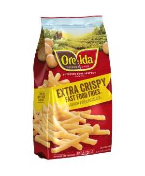 Ore-Ida Extra Crispy Fast Food Fries, 26 oz Bag