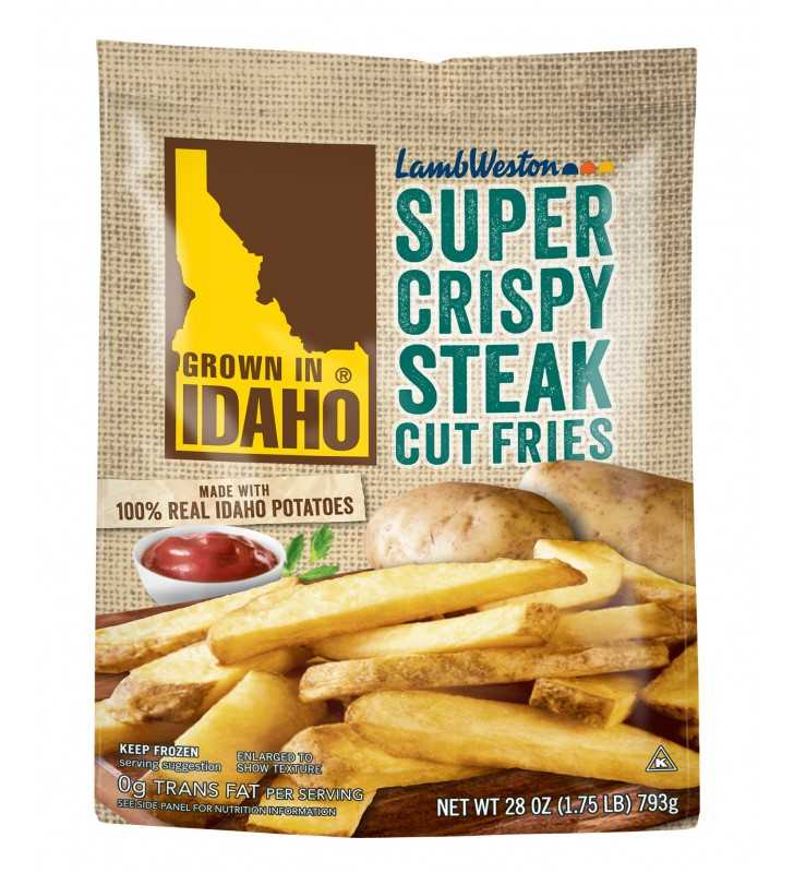 Grown in Idaho Super Crispy Steak Cut Fries, 28 oz (Frozen)