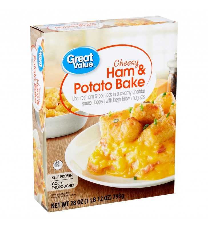 Cheesy Ham Potato Bake Recipe