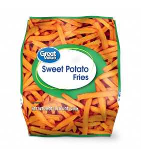 Great Value Sweet Potato Fries, 20 oz