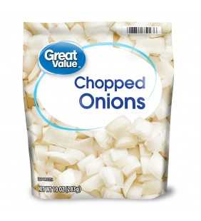 Great Value Chopped Onions, 10 oz