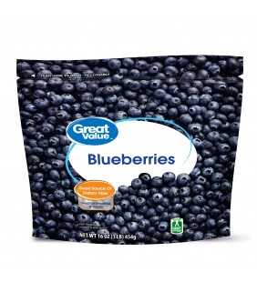 Great Value Blueberries, 16 oz