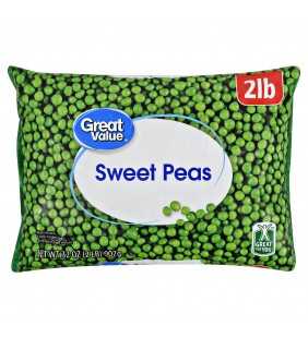 Great Value Sweet Peas, 32 oz