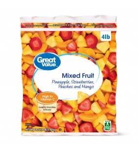 Great Value Frozen Mixed Fruit, 64 oz