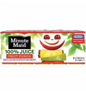 Minute Maid Fruit Punch, Made w/ Real Fruit Juice, 6 fl oz, 10 Pack