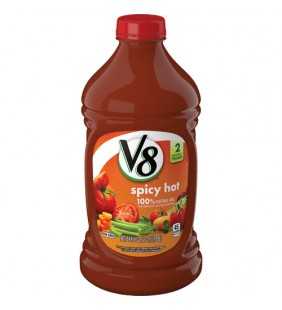 V8 Spicy Hot 100% Vegetable Juice, 64 oz. Bottle