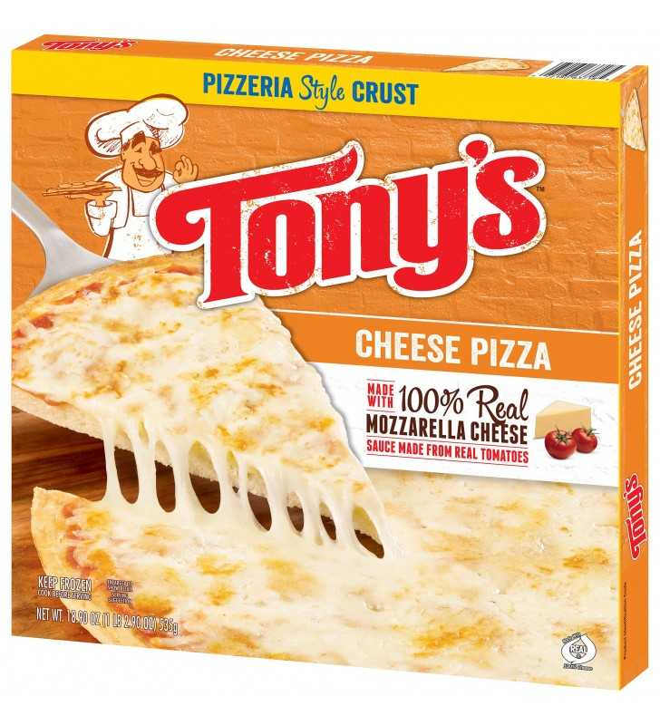Tony's® Pizzeria Style Crust Cheese Pizza, 18.9 oz Box