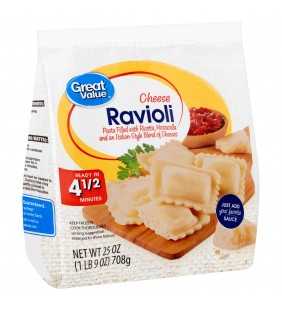 Great Value Cheese Ravioli Pasta, 25 oz