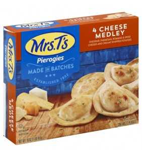 Mrs. T's Pierogies, 4 Cheese Medley, Box, 16.0 OZ