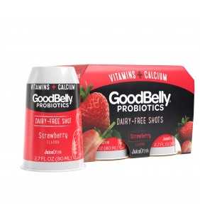 Goodbelly Probiotics Organic Strawberry Juice Drink, 4 ct, 2.7 oz