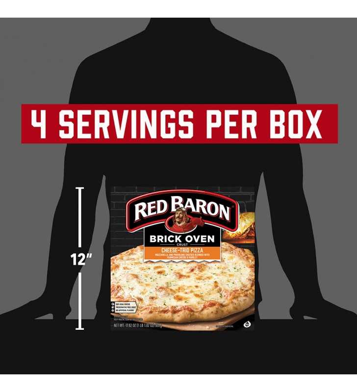 Red Baron® Brick Oven Crust Cheese Trio Pizza 17.82 oz.