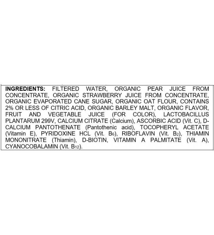 Goodbelly Probiotics Organic Strawberry Juice Drink, 4 ct, 2.7 oz