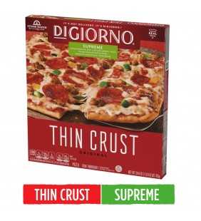 DIGIORNO Original Thin Crust Supreme Frozen Pizza 24.8 oz. Box 24.8 oz.
