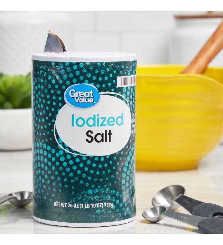 Great Value Black Pepper & Iodized Salt, 5.25 oz 