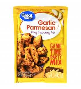 Great Value Wing Seasoning Mix, Garlic Parmesan, 1 oz