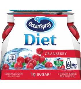 Ocean Spray Diet Cranberry Juice Drink 10 fl oz, 6 Ct