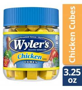 Wyler's Chicken Instant Bouillon Cubes 3.25 oz Jar