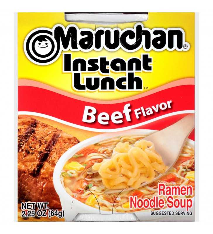 Maruchan Beef Flavor Ramen Noodle Soup