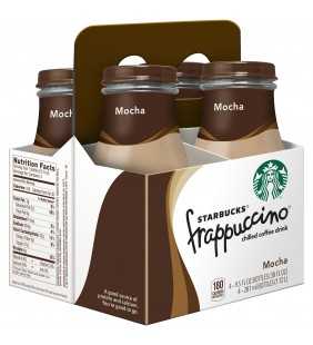 Starbucks Frappuccino Mocha Chilled Coffee Drink, 9.5 Fl. Oz., 4 Count