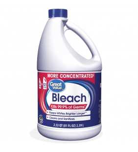 Great Value Concentrated Fabric Protection Bleach, 81oz