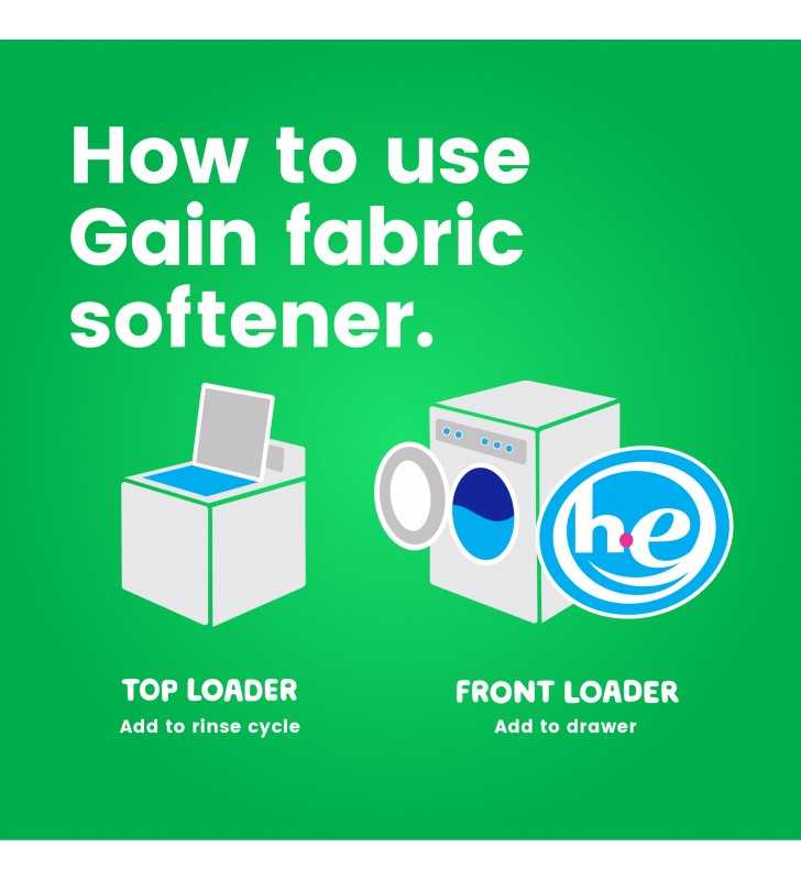 Gain Liquid Fabric Softener, Original, 90 fl oz 105 Loads