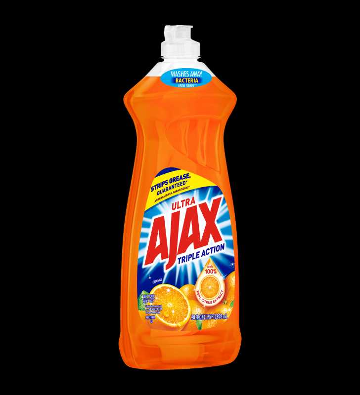 Ajax ultra super degreasing dishwasher - 828ml. —