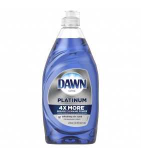 Dawn Platinum Liquid Dish Soap, Refreshing Rain, 16.2 fl oz