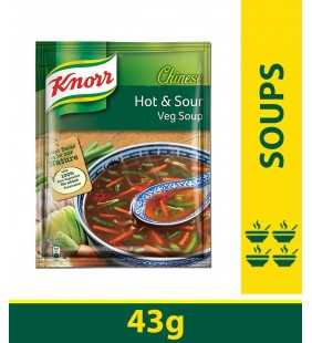 KNORR HOT AND SOUR VEG SOUP 43g