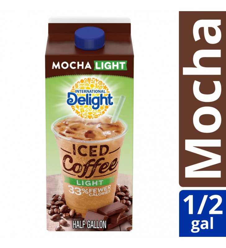 International Delight Light Mocha Iced Coffee, Half Gallon