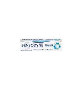 Sensodyne Complete Protection Fluoride Toothpaste for Sensitive Teeth 3.4 Oz