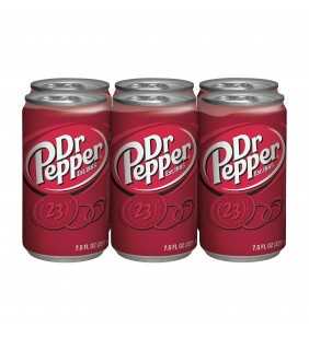 Dr Pepper Soda, 7.5 Fl. Oz., 6 Count