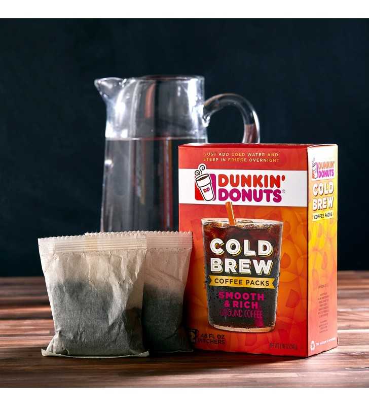 Dunkin' Donuts unveils 'rich and smooth' cold brew coffee packs - FoodBev  Media