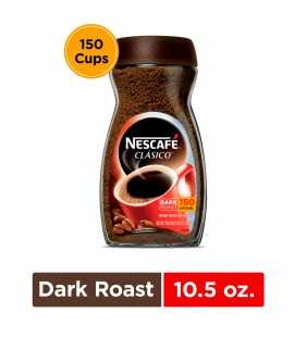 NESCAFE CLASICO Dark Roast Instant Coffee 10.5 oz. Jar