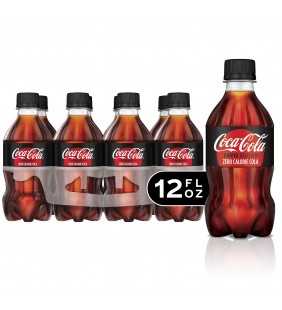 Coca-Cola Zero Soda, 12 Fl Oz, 8 Count