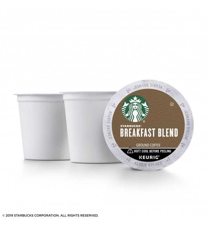 Starbucks Breakfast Blend Medium Roast Single Serve Coffee K Cups