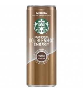 Starbucks Mocha Double-shot Energy, 11 fl oz (4 count)