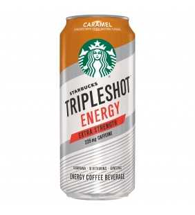 Starbucks Tripleshot Energy Extra Strength Caramel Energy Coffee Beverage, 15 fl oz