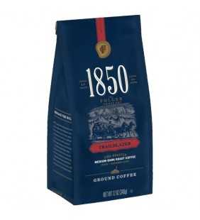 1850 Trailblazer, Medium-Dark Roast Ground Coffee, 12-Ounce