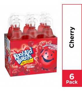 Kool-Aid Bursts Cherry Ready-To-Drink , 6 ct - 6.75 fl oz Bottles