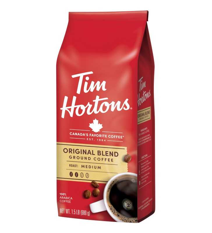 Tim Hortons Original Ground Coffee Medium Roast 24 Oz. Bag