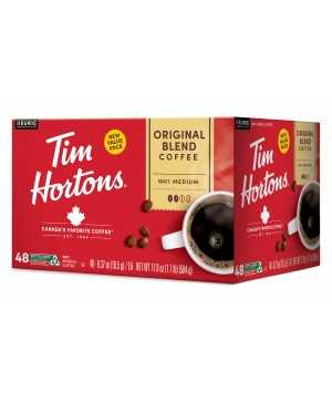 Tim Hortons Original Blend K-Cup Coffee Pods Medium Roast 48 Count for ...