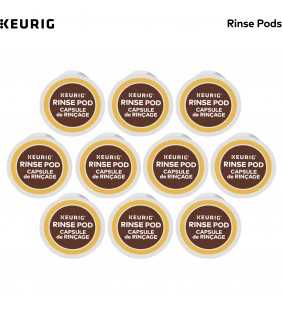 Keurig 10ct Rinse Pods, Reduce Flavor Carry-Over, Brews in Both Classic 1.0 and Plus 2.0 Series K-Cup Pod Coffee Makers