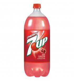 7UP Caffeine-Free Cherry Flavored Soda, 2 L