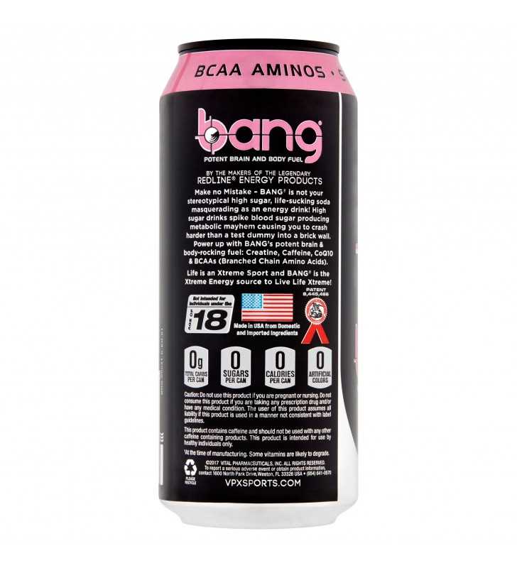 Bang Cotton Candy Energy Drink, 16 Fl. Oz.